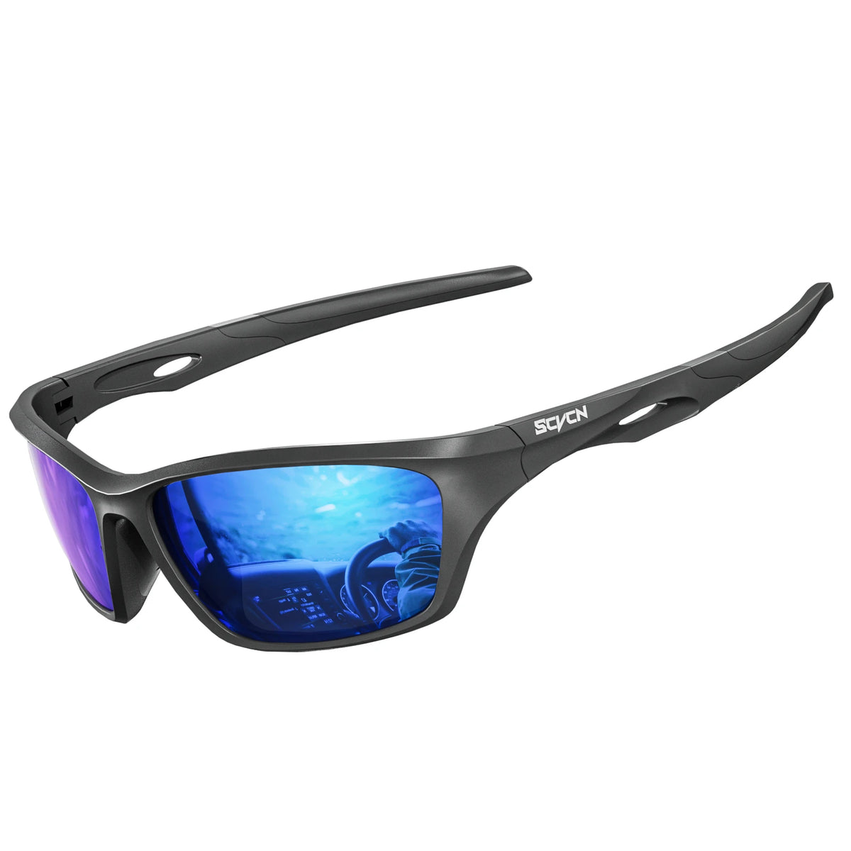 SCVCN New Outdoor Polarized Sunglasses Bike Cycling Glasses UV400 Sports Running Fishing Protection Eyewear Road Bicycle Goggles