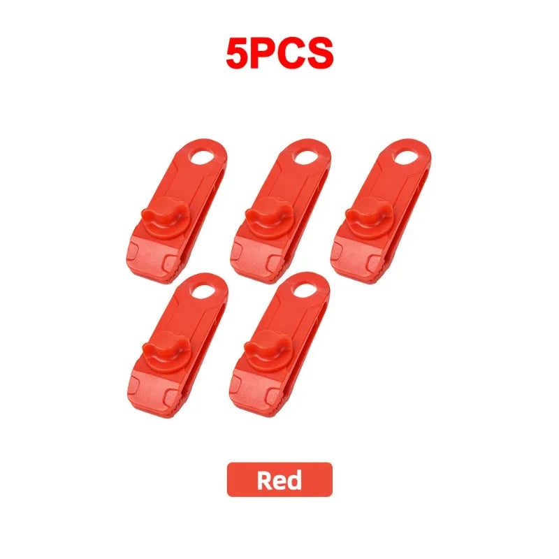 Outdoor Canopy Clip Outdoor Wind Rope Reusable Clamps Awning Tarpaulin Buckle Camping Mountaineering Shelters Accessorie
