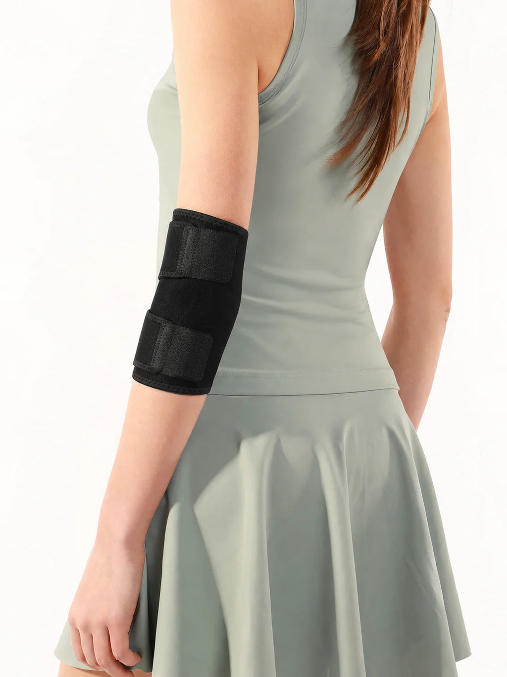 1 Piece Adjustable Neoprene Elbow Support Brace - Comfortable Sports Fitness Protector for Men and Women
