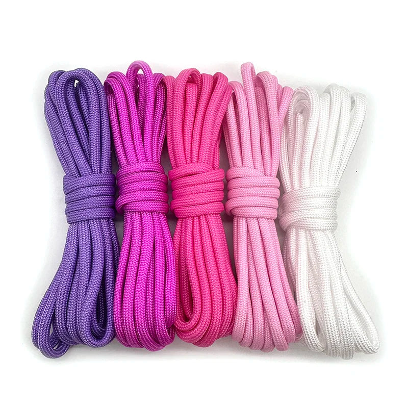 3M Paracord Dia.4mm Combination DIY Handmade Rope High Quality Parachute Cord Paracord 550 Rope Survival Camping Accessories