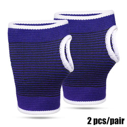 2 Pcs Wrist Support Hand Brace Gym Wrist Palm Protector Carpal Tunnel Tendonitis Pain Relief Sports Safety Muscle Protect Unisex