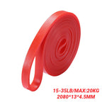 1/5Pcs Tpe Elastic Band Resistance Strength Training Sports Fitness Latex Pull-Up Ension Thick Circle Yoga Multi-Functional Hip