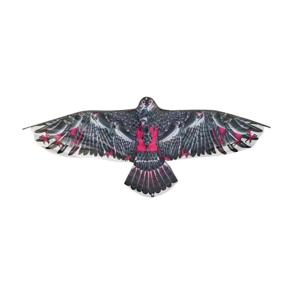 1.1m Eagle Kite With 30 Meter Kite Line Large Eagle Flying Bird Kites Children Gift Family Trips Garden Outdoor Sports DIY Toy