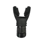 Silicone Breathing Device Adjustable Resistance Portable Throat Fitness Lung Capacity Training Respiratory Exerciser Adjustable
