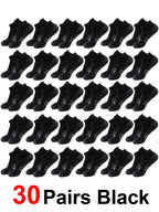 6/24Pairs Ankle Athletic Running Socks Cushioned Breathable Low Cut Sports Tab Socks For Men And Women