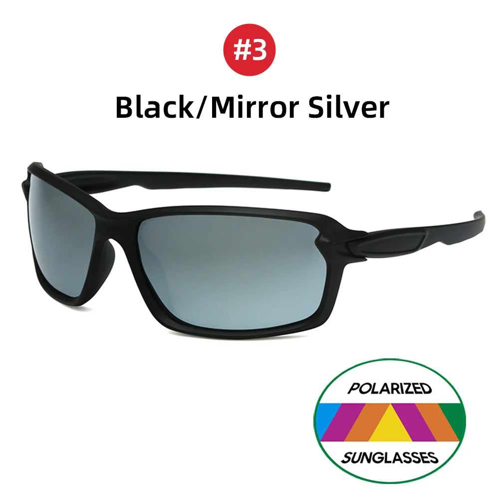 Sports Sunglasses for Men Photochromic Bicycle Mirror Red Polarized Cycling Sun Glasses Women Fishing 2026 UV400 Bike Goggles