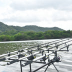 BIUTIFU Telescopic Surf Spinning Fishing Rods 5.3m 5.0m 4.5m 4.2m 3.9m 30T Carbon Power 60-150g Throw Surfcasting Shore Casting Pole