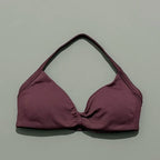 Sports Strappy Bra Yoga Underwear Women Gym Top Running Exercise Backless Bra High Support Active Wear Fitness Workout Halter