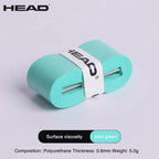 HEAD Tennis Racket Overgrip Sweat Band Absorption Grip PU Badminton Racket Handle Grip Tennis Griptape Padel Racket Grip