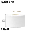 2.5/3.8/5cm 9.1Meters Sport Athletic Waterproof Cotton White Boxing Adhesive Tape Strain Injury Support Sport Binding Bandage