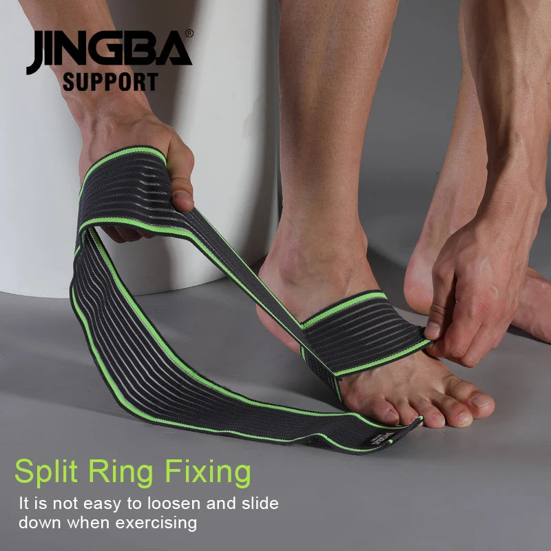1PCS Professional Sports Strain Wraps Bandages Elastic Ankle Support Pad Protection Ankle Bandage Guard Gym Protection