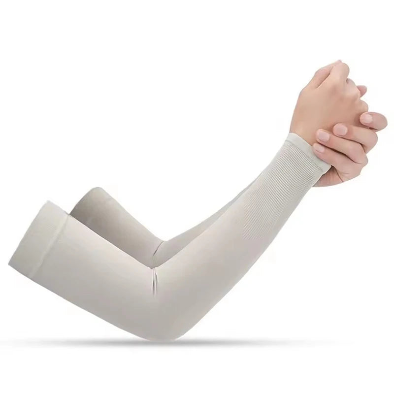 Unisex Arm Guards Sleeve Warmers UV Sun Protection Sports Support Sleeves Hand Cover for Running Fishing Cycling