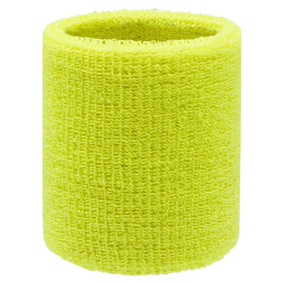 AOLIKES 1PCS Wrist Sweatbands Tennis Wrist Bands Absorbent Sweatbands for Football Basketball Running Athletic Sports Tennis