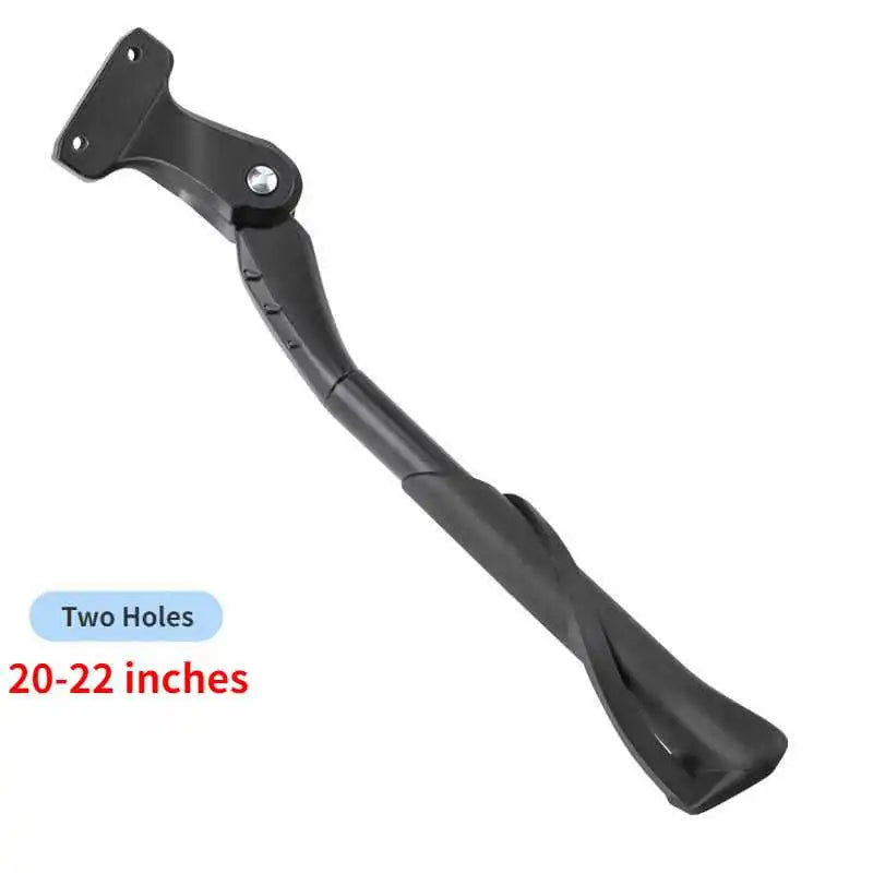 Kickstand Bike Single Support Lithium Battery Aluminum Alloy Side Foot Support Double Hole Adjustable Stand Sports Outdoor
