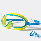 Swim Goggles, Waterproof Anti-Fog Anti-UV Wide View Swimming Goggles for Kids 3-14