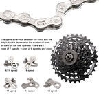 Bicycle Chain Repair Tool Set Chain Connector Quick Link Lock For 6/7/8/9/10/11/12 Speed MTB Road Bike Joint Magic Buckle Master