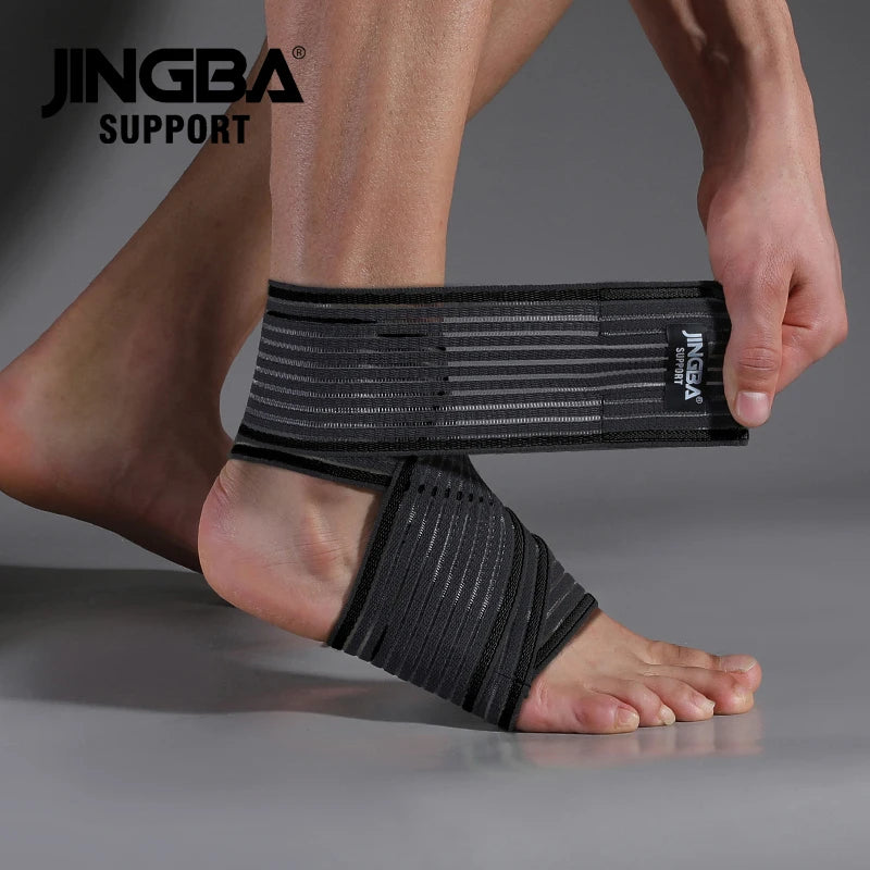 1PCS Professional Sports Strain Wraps Bandages Elastic Ankle Support Pad Protection Ankle Bandage Guard Gym Protection