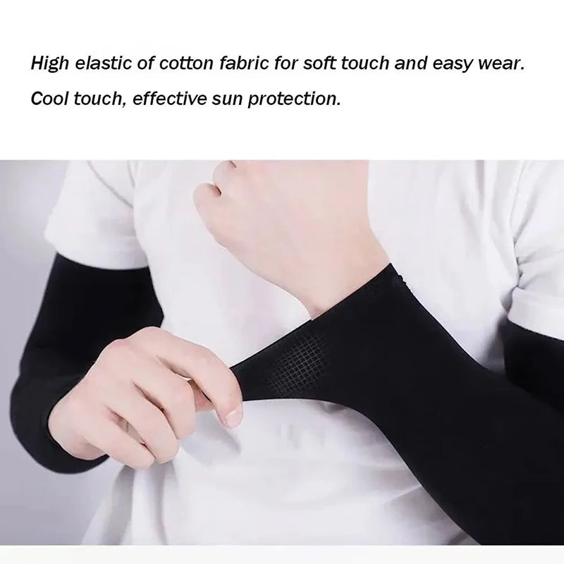 Unisex Arm Guards Sleeve Warmers UV Sun Protection Sports Support Sleeves Hand Cover for Running Fishing Cycling