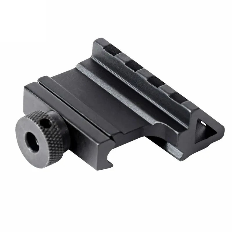 2Pcs 45 Degree Offset Picatinny Weaver 20mm Rail Mount, Side Scope Mount for Optics, Red Dot & Laser Sight