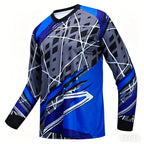 Men Breathable off Road Mountain Motocross Enduro Mtb Bike Jersey Cycling Top Riding Quick Dry Athletic Wear Cycling Top