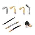 Valve Adapter Air Pump Extended Nozzle Hose for Xiaomi M365 PRO 1S Electric Scooter 45°/90°/135° Air Tyre Valves Accessories