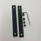 2pcs/set Tactical Nylon Rail Hand Protection M-lok Rail Cover Panel for M-lok System 120MM 80MM MLOK Rail Hand Protection