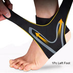 1 Pc Ankle Brace Support Compression Sleeve Elastic Foot Bandage Protective Wrap Sports Socks