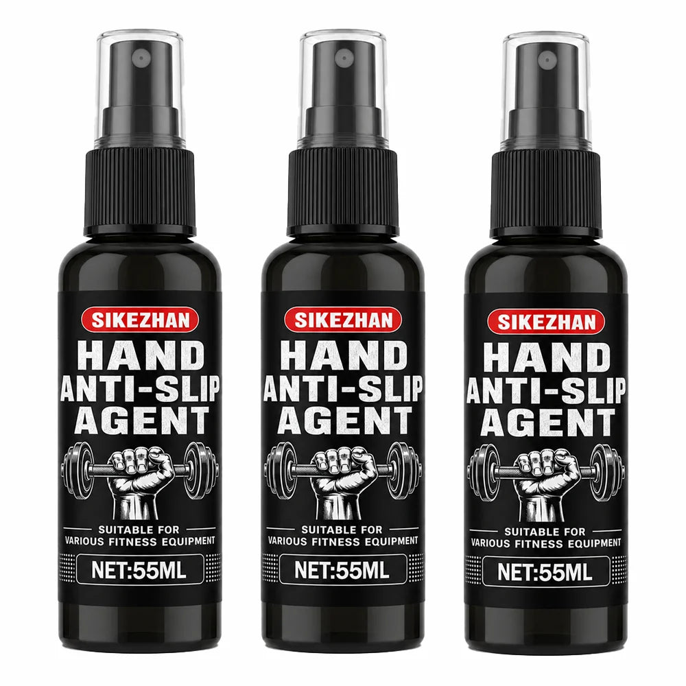 SIKEZHAN Hand Anti Slip Grip Enhancer Spray Long Lasting Sweat Proof for Golf Badminton Weightlifting Rock Climbing Basketball