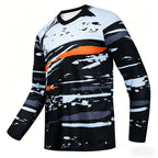 Men Breathable off Road Mountain Motocross Enduro Mtb Bike Jersey Cycling Top Riding Quick Dry Athletic Wear Cycling Top