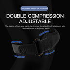 1 Piece Knee Patellar Tendon Knee Support Strape Brace Adjustable Shock Absorption Compression Knee Pad Sleeve for Basketball