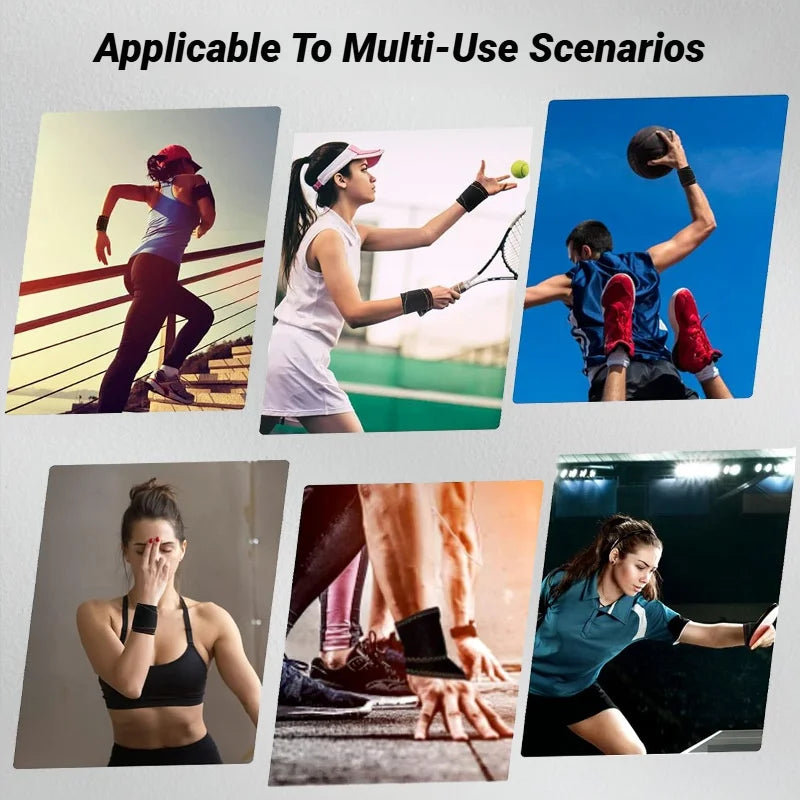 Adjustable Wrist Brace Perfect For Women & Men Support Wrap Strap Hand Carpal Tunnel Fitness Suitable Both Right Left Tendinitis