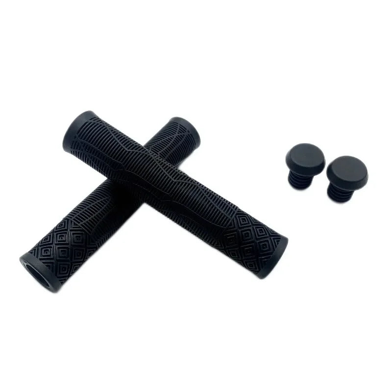 1 Pair Bicycle Handlebar Grips Soft Rubber Grips Bicycle Gloves Bike Accessories Outdoor Sports Cycling Riding Equipment