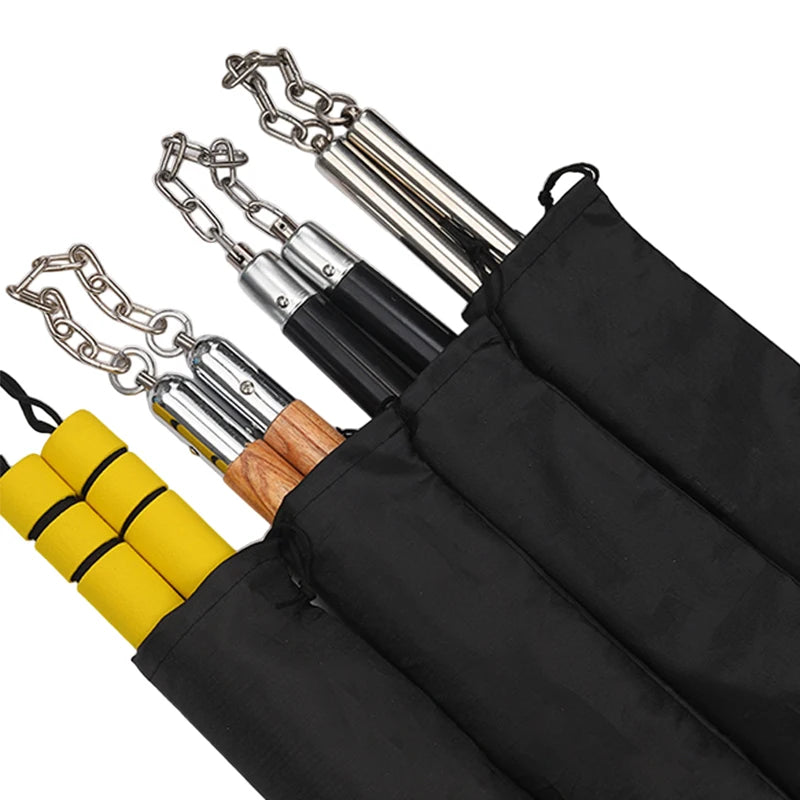 Nunchucks Bag Universal Durable Drawstring Pouch Storage Bag For Luminous Wooden Aluminum Alloy Stainless Steel Nunchucks