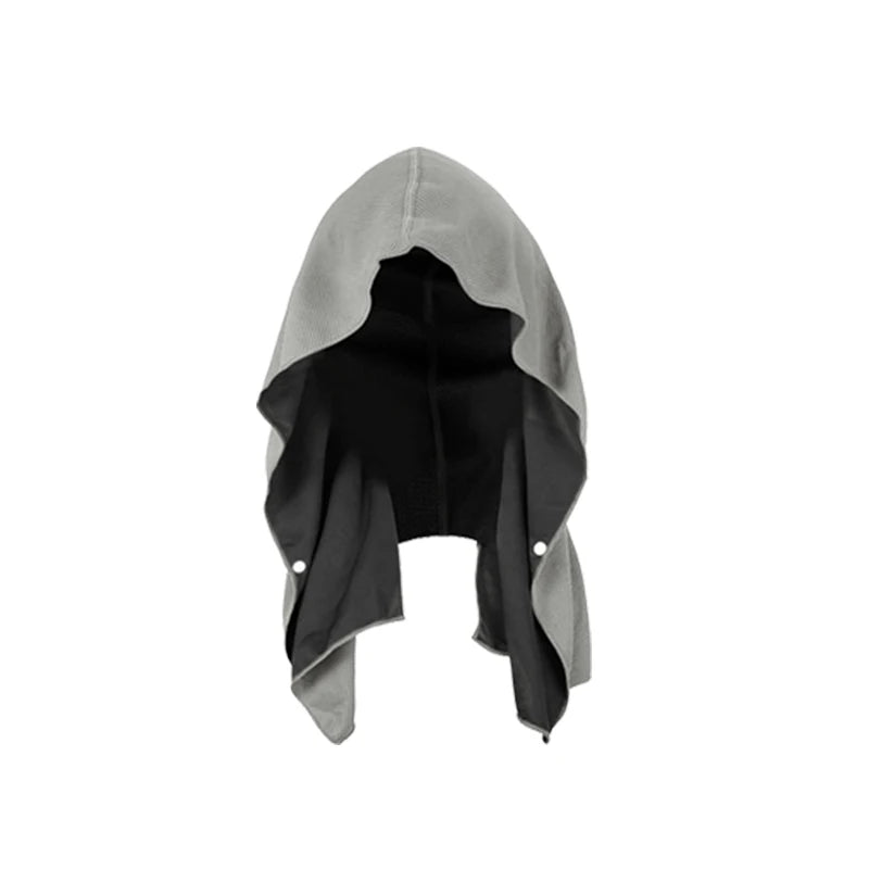 Cooling Hoodie Towel- Hood Towel, Evaporative Cool Technology, Cools Instantly When Wet, , Great for Sports, Fitness, Gym