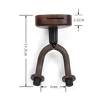 Wall Mount Guitar Hanger Holder Walnut Hook Ukulele Electric Guitar Bass Universal Bracket Adjustable Display Stand
