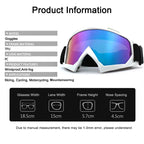 Skiing Goggles Windproof Cycling Motorcycle Goggles Winter Anti-Fog Snowboard Ski Glasses Women Men Ski Mask Goggle Sunglasses