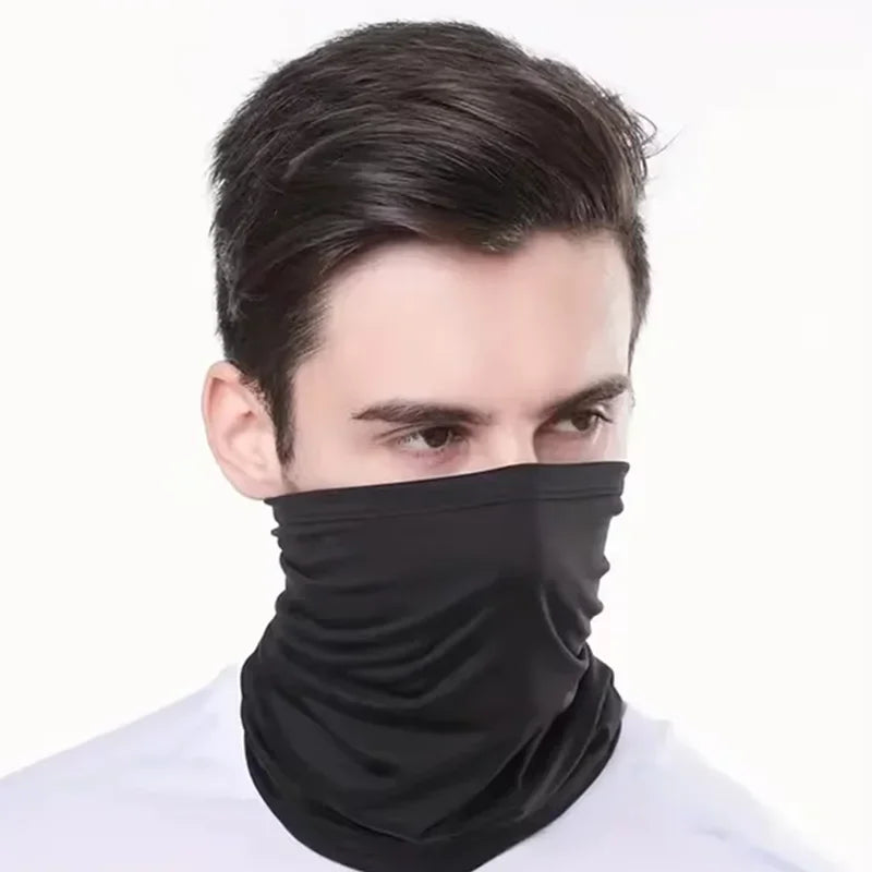 Summer Tactical Bandana Camo Breathable Cycling Hunting Face Mask Running Hiking Skiing Sports Neck Gaiter Scarf Bicycle Men