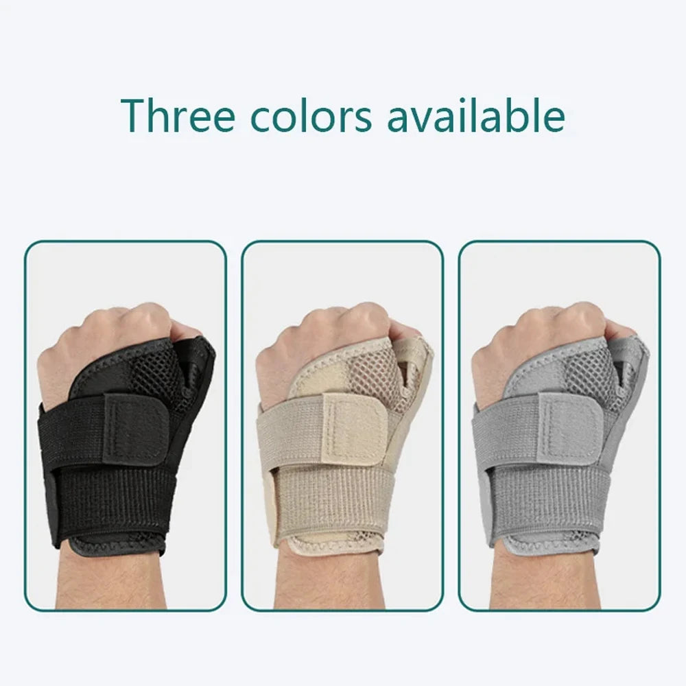 1PC Adjustable Thumb Spica Splint, Thumb Stabilizer Wrist Brace Support for Men and Women Carpal Tunnel Arthritis, Tenosynovitis