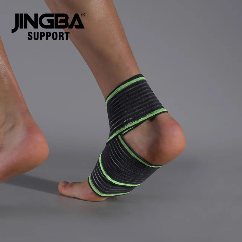 1PCS Professional Sports Strain Wraps Bandages Elastic Ankle Support Pad Protection Ankle Bandage Guard Gym Protection