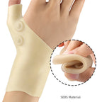 Magnetic Therapy Gloves for Wrist Pain Relief - 1PC Silicone Gel Support Gloves for Arthritis, Thumb & Hand Massage