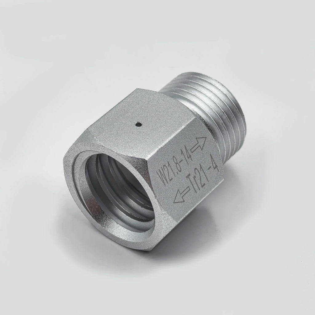 CO2 Cylinder Soda Water Accessories TR21-4 to W21.8-14 Convert Adapter For Aquarium Fish Homebrew Beer Corny Keg Co2 Accessories