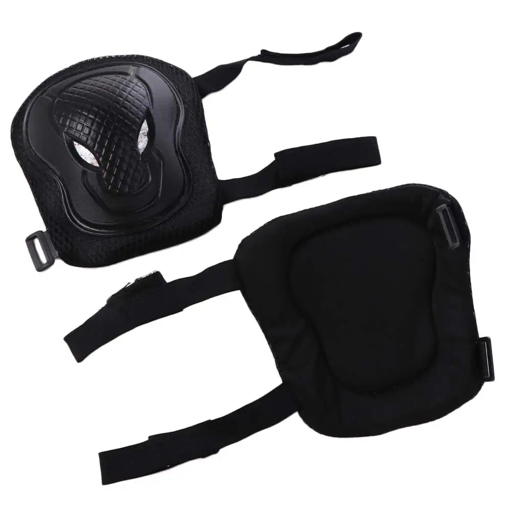 6Pcs/Set Knee&Elbow&Palm Skateboard Protection Gear Thicken Breathable Inline Skating Protector Safety Light
