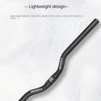 MEROCA Bike Handlebar 25.4X540/580mm Aluminum Alloy Bicycle Riser Handlebar Straight/Swallow Cycling Accessories