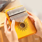 Hluru Kalimba Finger Piano 17 21 Keys Kalimba Thumb Piano Keyboard Musical Instrument Mbira for Beginner Music Lover Gifts