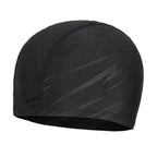 Comfortable Nylon Adult Swimming Caps High Elastic Breathable Swim Cap Black Ear Protection Male Swimming Hat Men Women