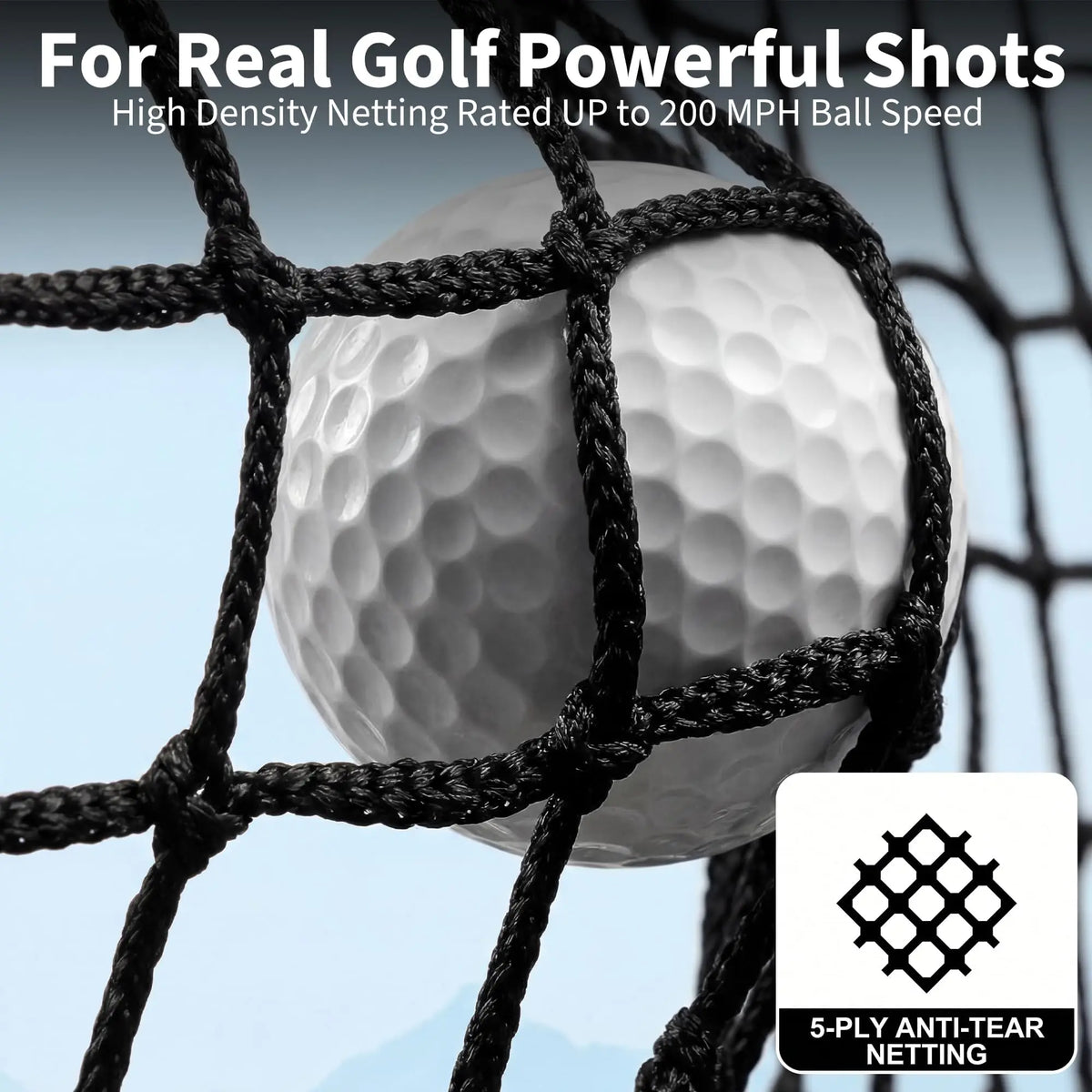 Backyard Golf Practice Net 10x7FT, Hitting Net Set With Chipping Target, Turf Mat, Balls, Tees And Carry Bag Indoor Outdoor