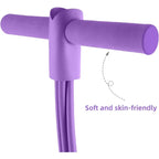 4/6-Tube Tensioner Multi-Functional Household Fitness Yoga Abdominal Strengthening Elastic Band Tension Rope Sit-Up Assistive