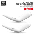 TOSUOD Ice Silk Bicycle Sleeves Summer Breathable Cycling Arm Protection Outdoor Sun UV Protect Sports MTB Road Bike Sleeves