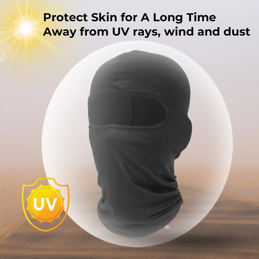 Cycling Mask Bicycle Full Face Cover Motorcycle Face Mask UV Protection Breathable Cool Universal Sports Scarf Outdoor Equipment