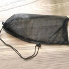 Water Sports Quick Dry Drawstring Net Bag, Portable Swim Dive Pack for Snorkelling Mask Flippers Camping Kayaking Hiking